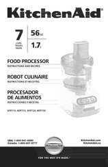 KitchenAid KFP710 Instrucciones Y Recetas