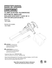 Craftsman 138.74898 Manual Del Operador