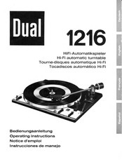 Dual 1216 Instrucciones De Manejo