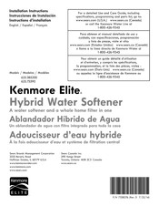 Kenmore Elite 625.385200 Instrucciones De Instalación