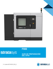 Stratasys F900 Guía De Preparación Del Sitio