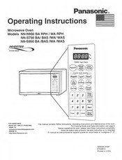 Panasonic NN-S750 BAS Manual De Instrucciones