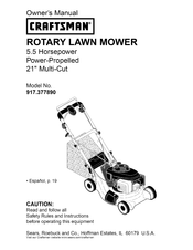 Craftsman 917.377890 Manual Del Operador