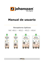 Johansson 4014 Manual De Usuario