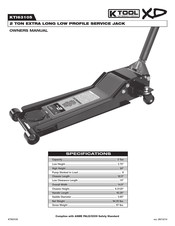 K Tool International KTI63105 Manual De Operación