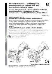 Graco G-Force 2525 LD Instrucciones - Lista De Piezas