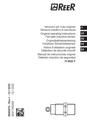 Reer PI M30 F Manual De Instrucciones Original