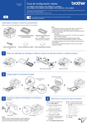 Brother HL-L2465DW Guía De Configuración Rápida