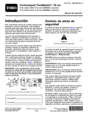 Toro TimeMaster 21816 Manual Del Operador