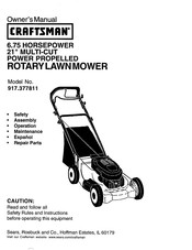 Craftsman 917.377811 Manual Del Propietário