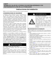 Carrier N4H7T Instrucciones De Instalación