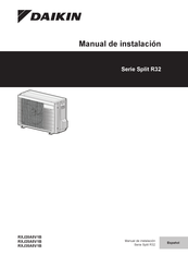 Daikin RXJ20A5V1B Manual De Instalación