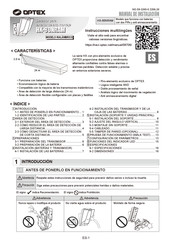 Optex HX-80NRAM Manual De Instalación