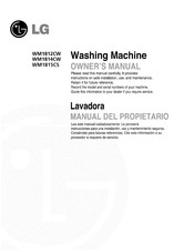 LG WM1815CS Manual Del Propietário