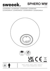 sweeek. SPHERO LED60RDWWUK Manual Del Usuario
