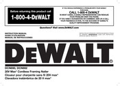 DeWalt DCN690 Manual De Instrucciones