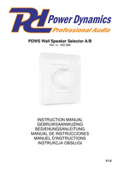 Power Dynamics 952.568 Manual De Instrucciones