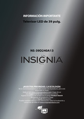 Insignia NS-39D240A13 Información Importante