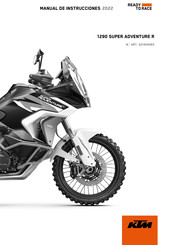 KTM 1290 SUPER ADVENTURE R 2022 Manual De Instrucciones