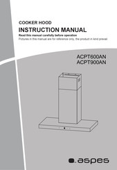 Aspes ACPT600AN Manual De Instrucciones