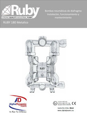 ALPHA DYNAMIC PUMPS RUBY 180 Serie Instalación Funcionamiento Y Mantenimiento