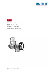 AUMA SQ 05.2 Instrucciones De Servicio