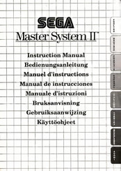 Sega Master System II Manual De Instrucciones