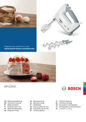 Bosch MFQ36470 Instrucciones De Uso