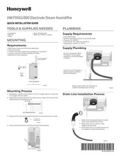 Honeywell MHHM700A1000 Guía De Instalación Rápida