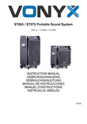 Vonyx ST075 Manual De Instrucciones