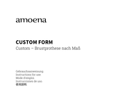 Amoena Custom 300 Instrucciones De Uso