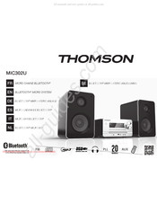 THOMSON MIC302U Manual De Instrucciones