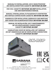 Sabiana SKYSTAR SK-RSP 14 Manual De Instalación, Uso Y Mantenimiento