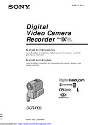 Sony DCR-PC9 Manual De Instrucciones