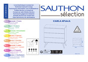 SAUTHON selection CARLA 8P161A Folleto Técnico