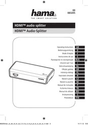 Hama 00083205 Instrucciones De Uso