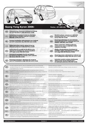 ECS Electronics SY-005-DH Instrucciones De Montaje