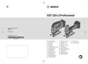 Bosch GST 185-LI Professional Manual Original