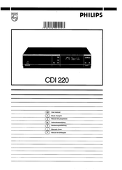 Philips CDI 220 Manual Del Propietário