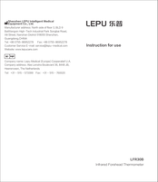 Lepu Medical LFR30B Manual De Usuario