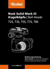 Rollei Rock Solid T8S Mark III Guia Del Usuario