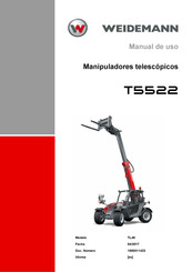 Weidemann T5522 2017 Manual De Uso