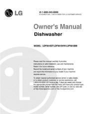 LG LDF9810WW Manual De Usuario