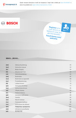 Bosch BCH3K2851 Instrucciones De Uso