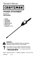 Craftsman 358.792450 Manual Del Usuario