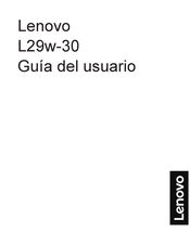 Lenovo L29w-30 Guia Del Usuario