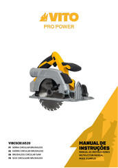 VITO POWER VIBCSCB16520 Manual De Instrucciones