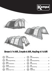 Kampa Croyde 6 AIR Instrucciones De Uso