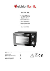 Melchioni Family DEVIL 11 Manual De Instrucciones