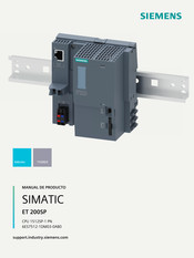 Siemens CPU 1512SP-1 PN Manual De Producto